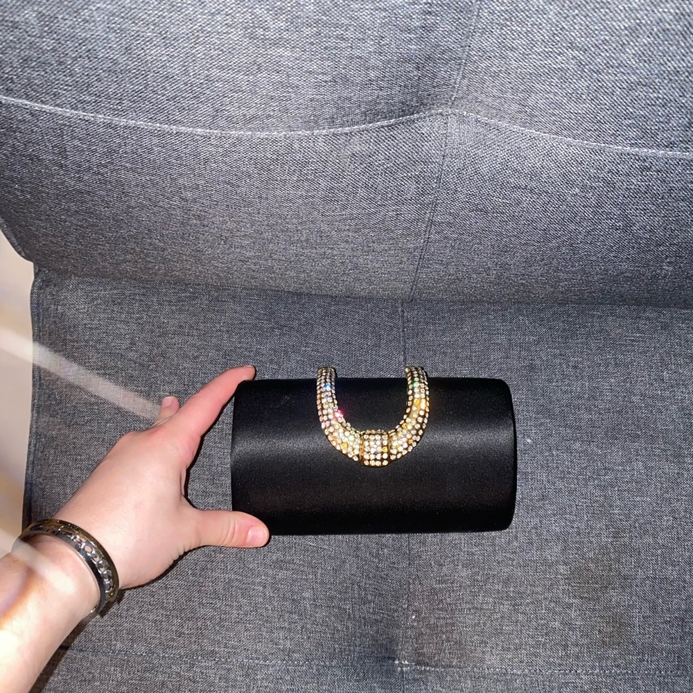 Vintage Satin Clutch